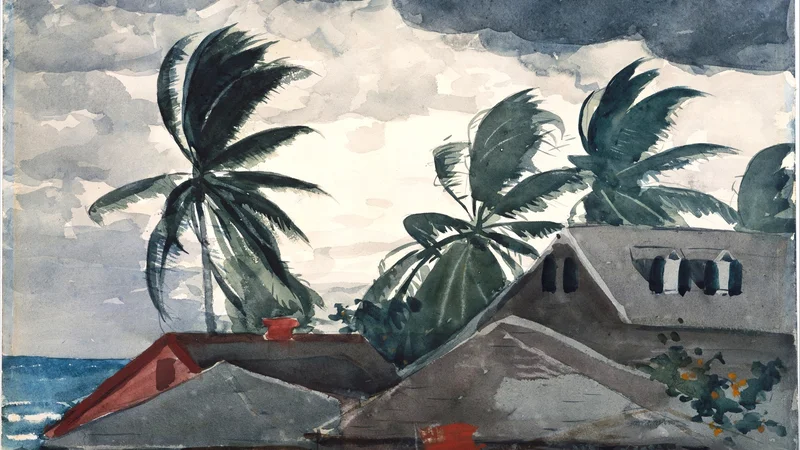 Winslow Homer — Hurricane, Bahamas