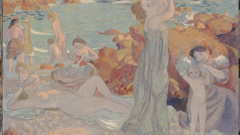 Maurice Denis — Baigneuses, plage du Pouldu