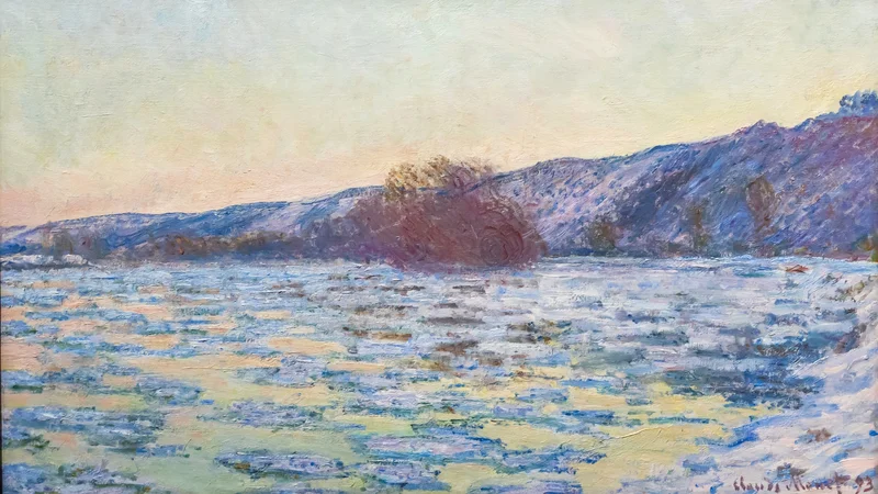 Ice Floes at Twilight