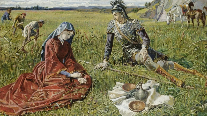 Walter Crane — Ruth and Boaz