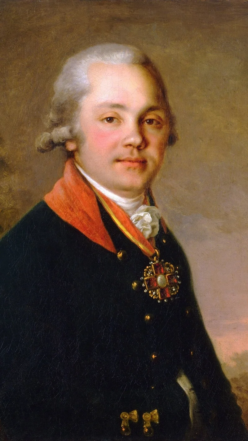 Vladimir Borovikovsky — Portrait of Alexander Dmitrievich Arseniev