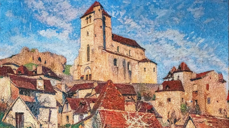 Henri-Jean Guillaume Martin — Les toits (The Roofs)