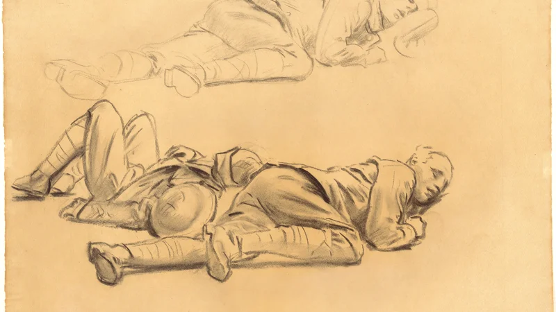 John Singer Sargent — Studies for "Gassed"