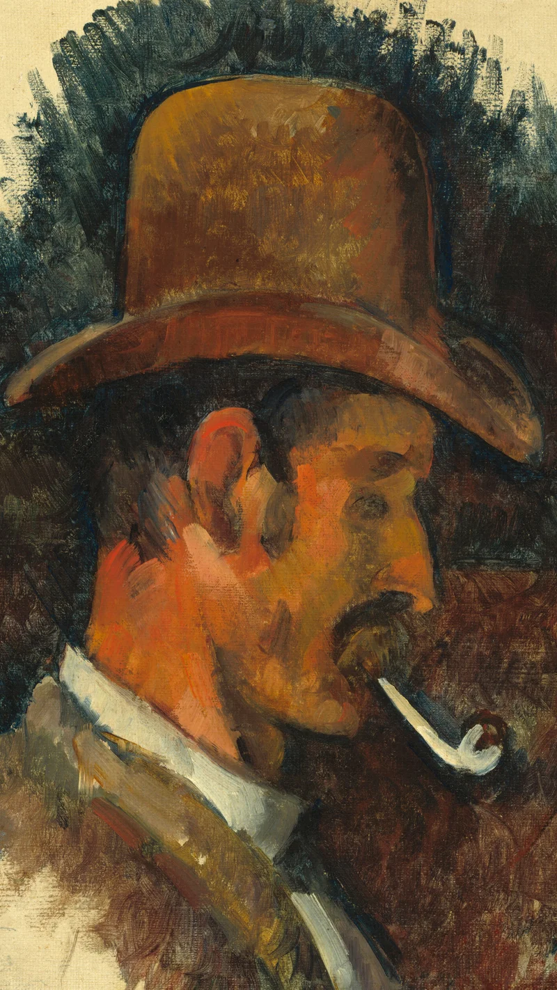 Paul Cezanne — Man with Pipe