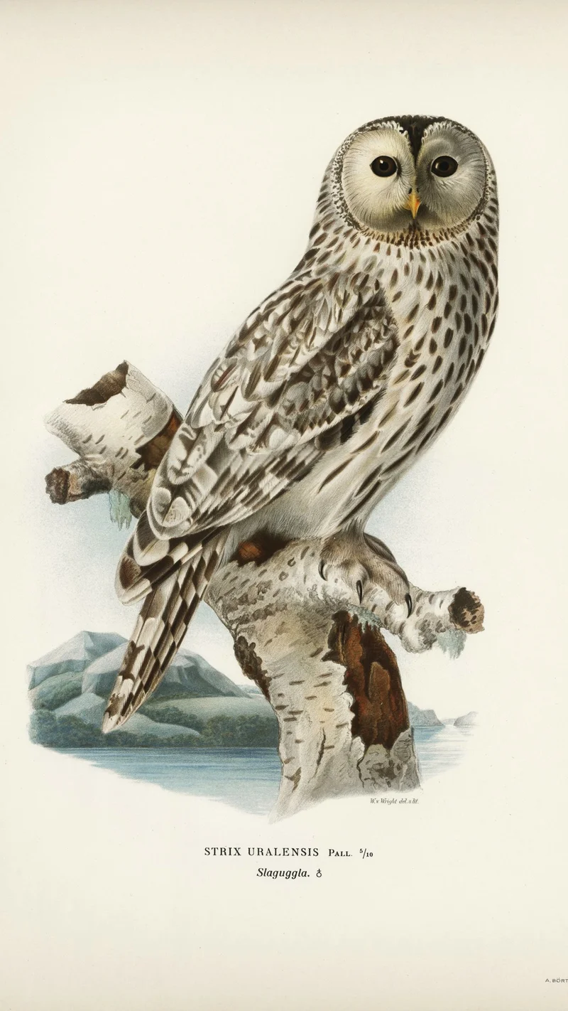Wihelm Wright — Ural Owl (Strix uralensis)