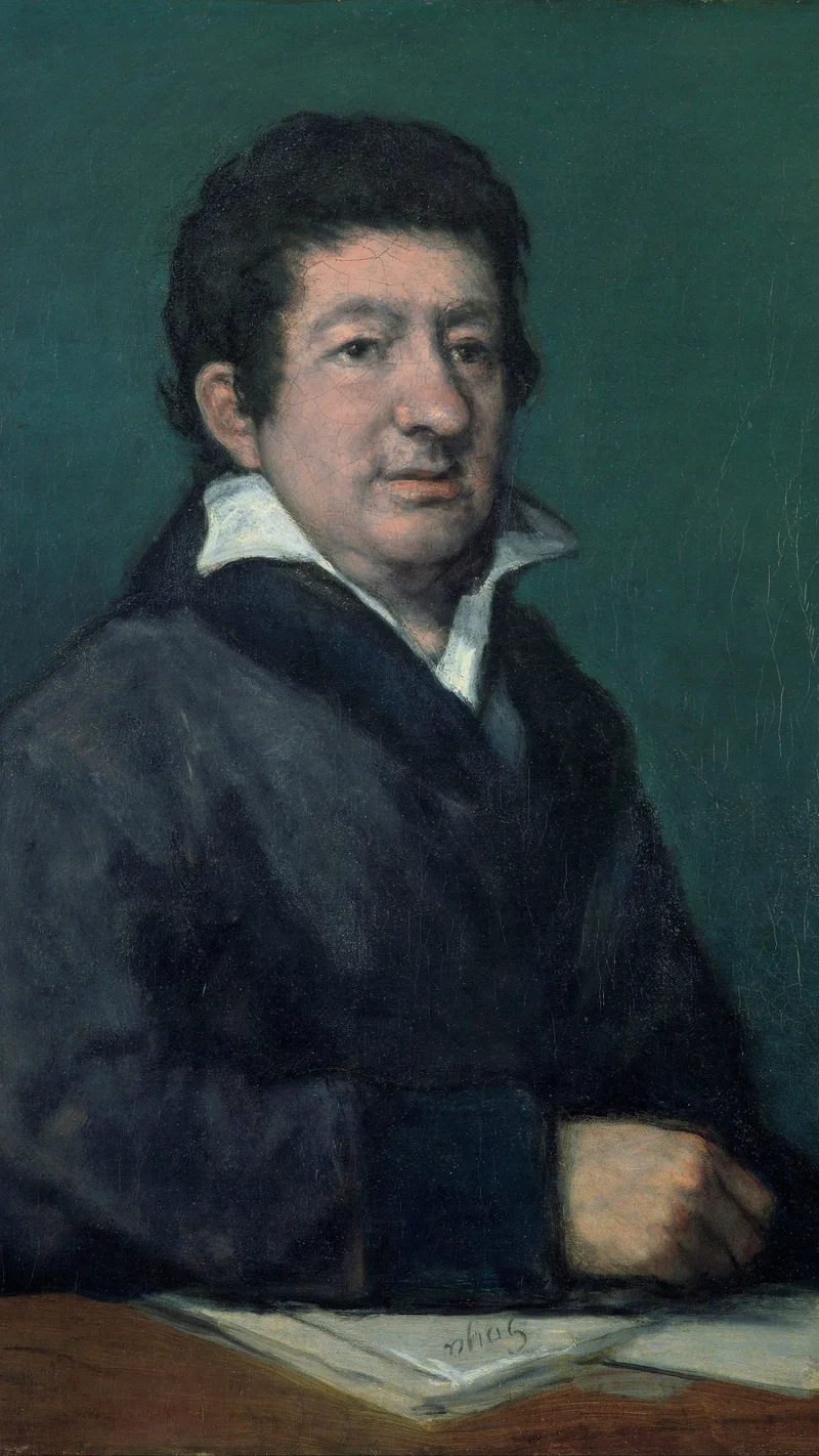 Francisco Goya — Portrait of the Poet Leandro Fernández de Moratín