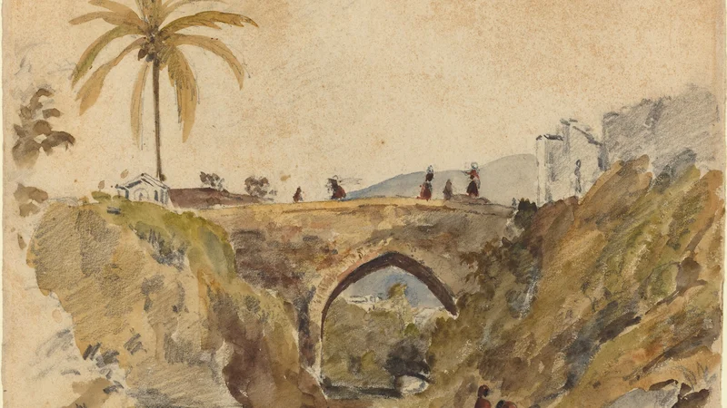 Camille Pissarro — Bridge at Caracas