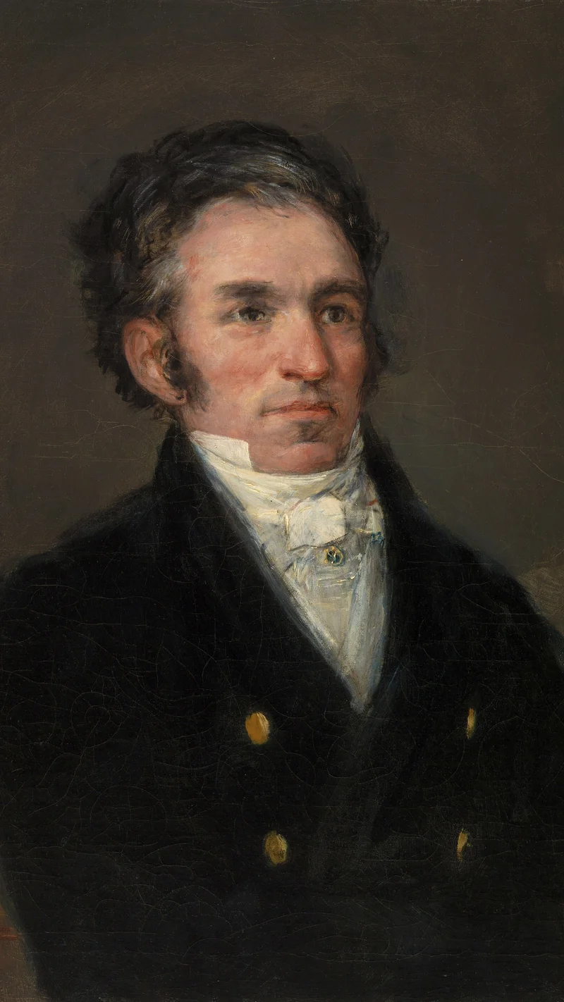 Francisco Goya — Portrait of Jacques Galos