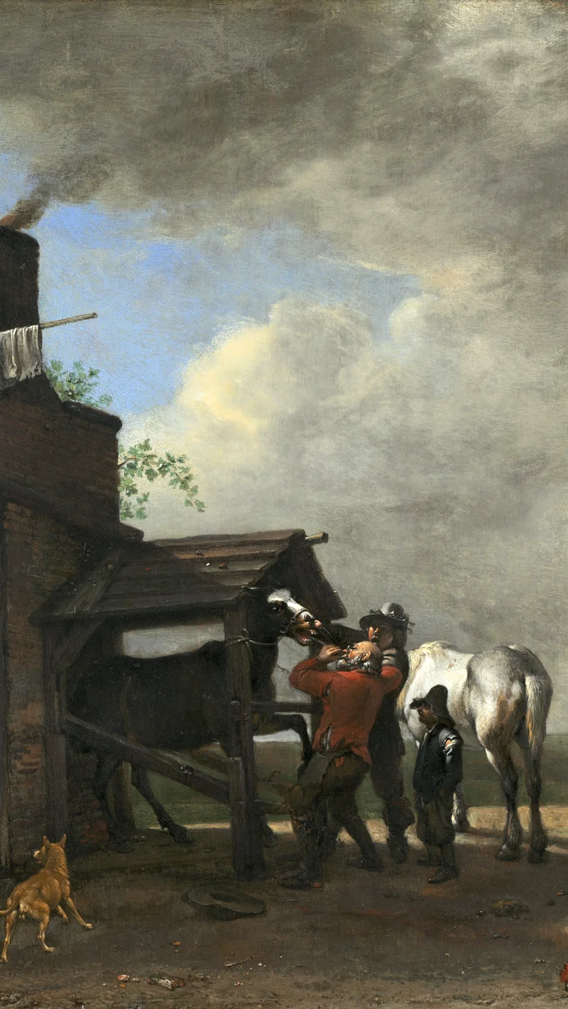 Paulus Potter — A Farrier's Shop