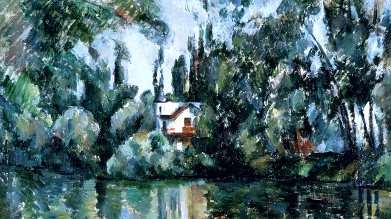 Paul Cezanne — Maison au bord de la Marne (House on the Marne)