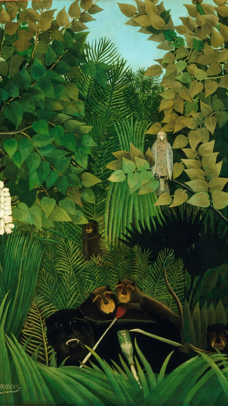 Henri Rousseau — The Merry Jesters
