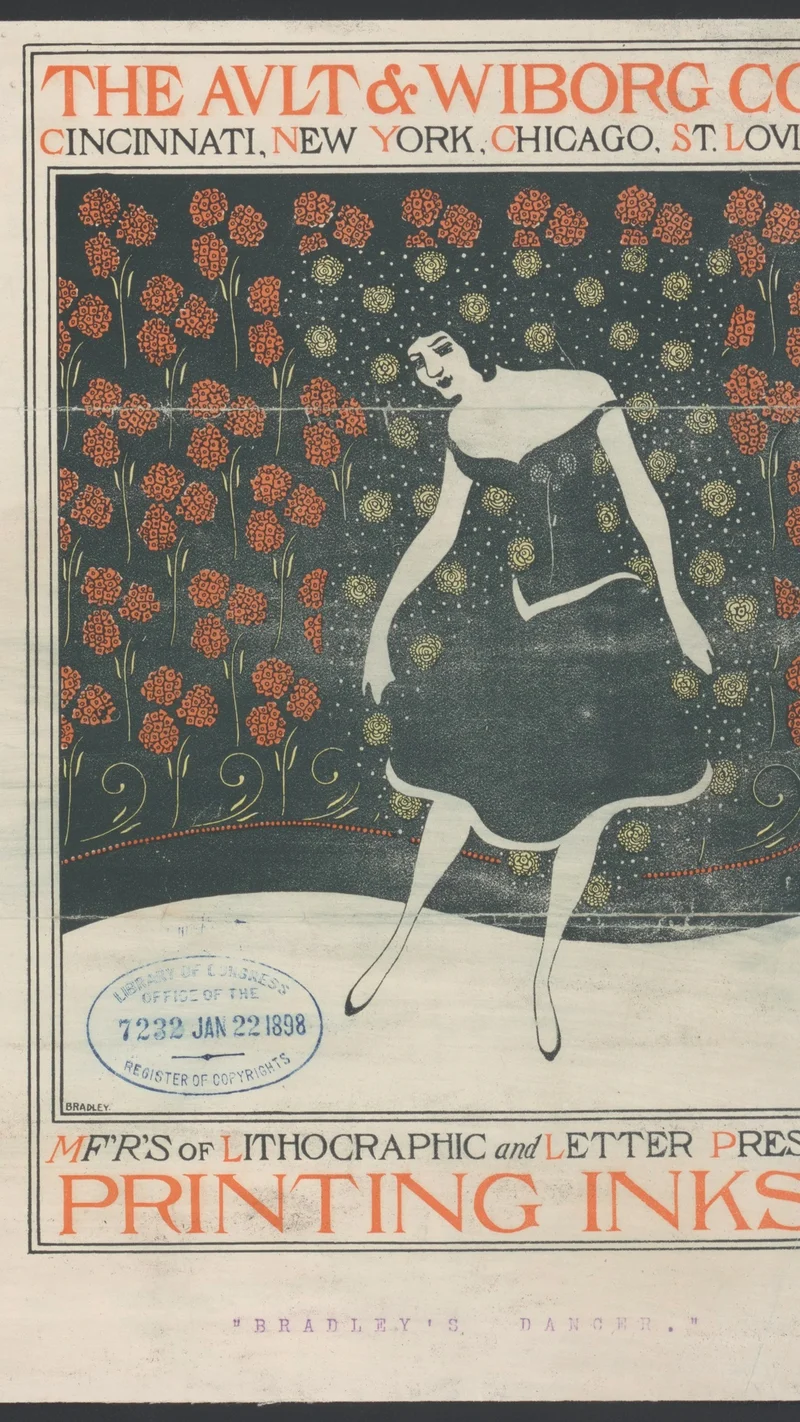 Will Bradley — The Ault & Wiborg Company: The Dancer