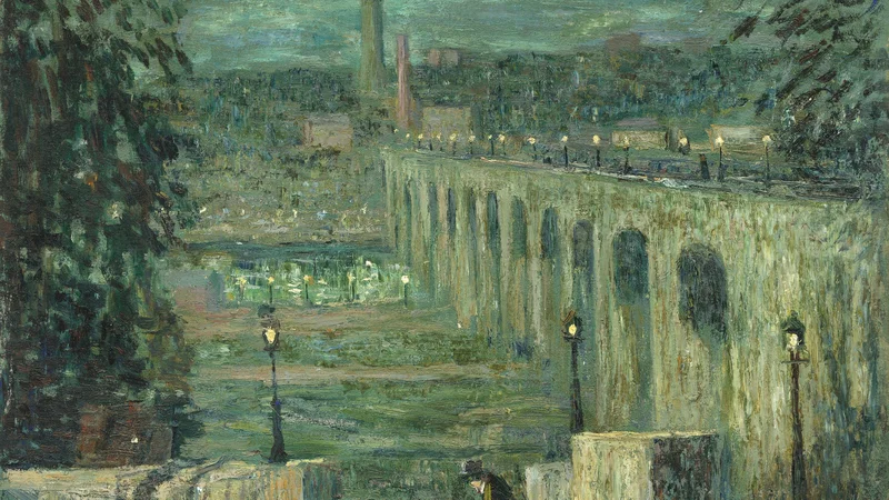 High Bridge at Night, New York City
