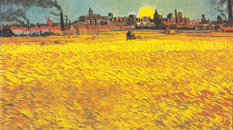 Vincent van Gogh — Summer evening in Arles