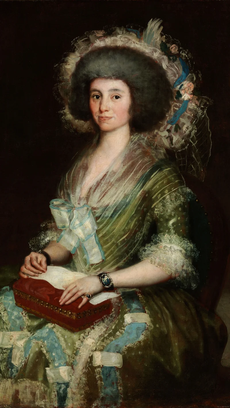 Francisco Goya — Portrait of Señora Ceán Bermúdez