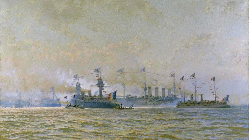 Nikolay Gritsenko — Visit of President Félix Faure to Kronstadt