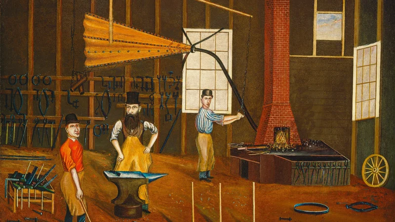 Francis Beckett — Blacksmith Shop