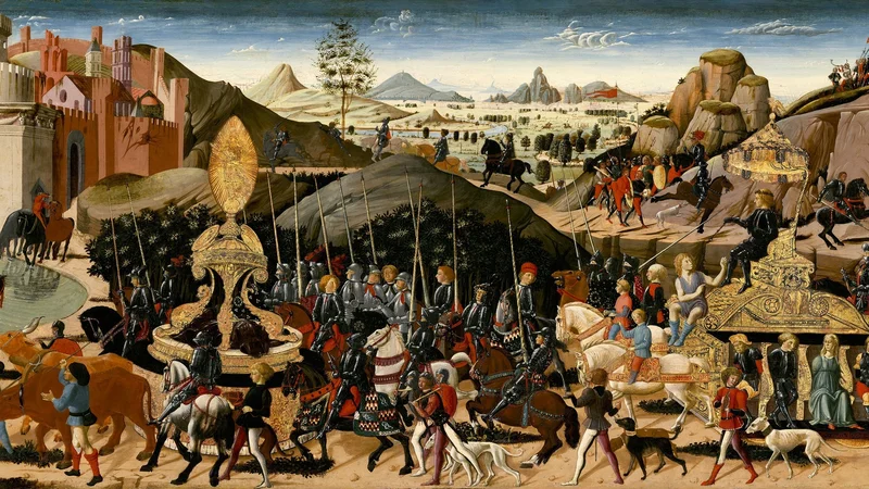 Biagio d'Antonio — The Triumph of Camillus
