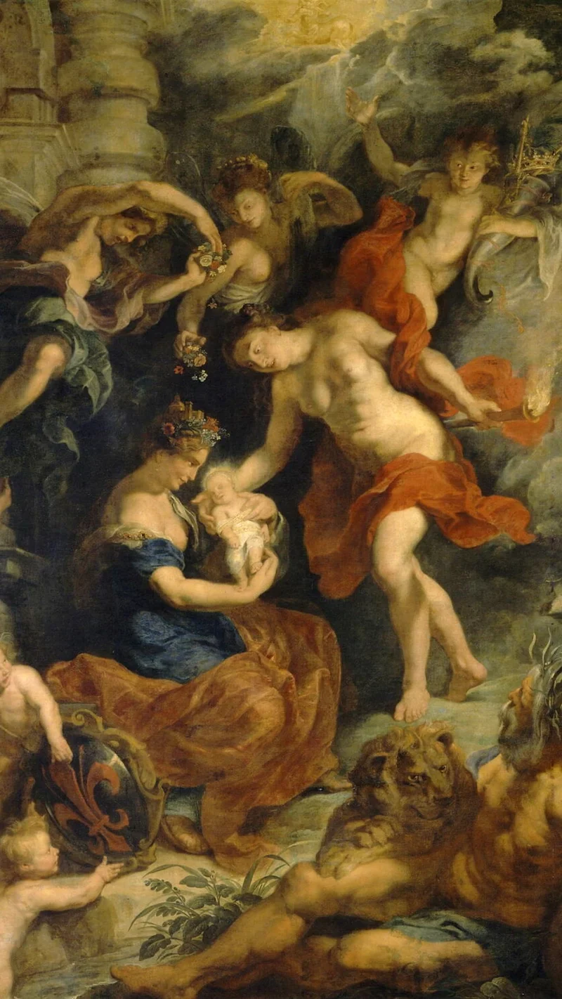 Peter Paul Rubens — Die Geburt des Dauphin