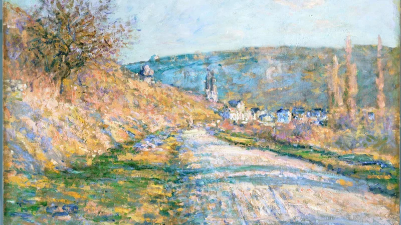 Claude Monet — The Road to Vétheuil