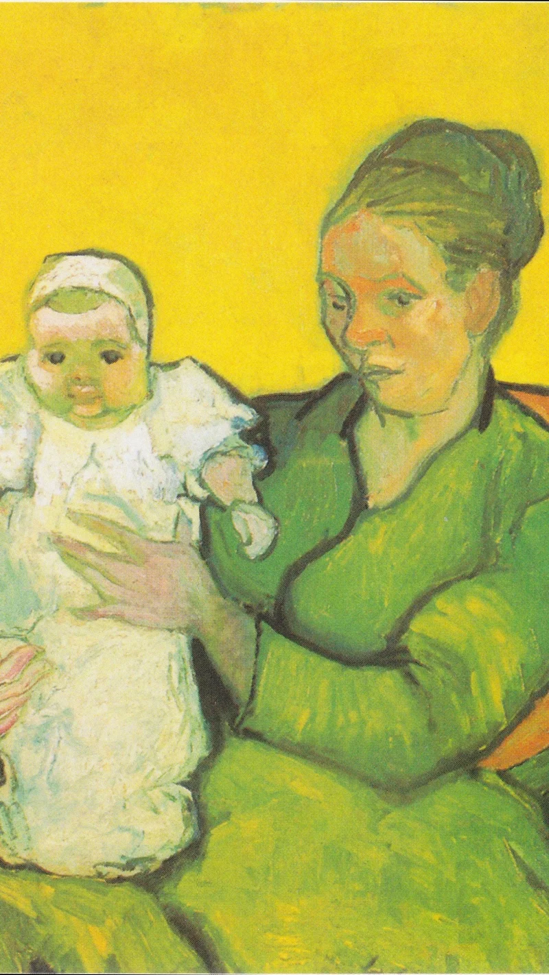 Vincent van Gogh — Madame Augustine Roulin with Baby