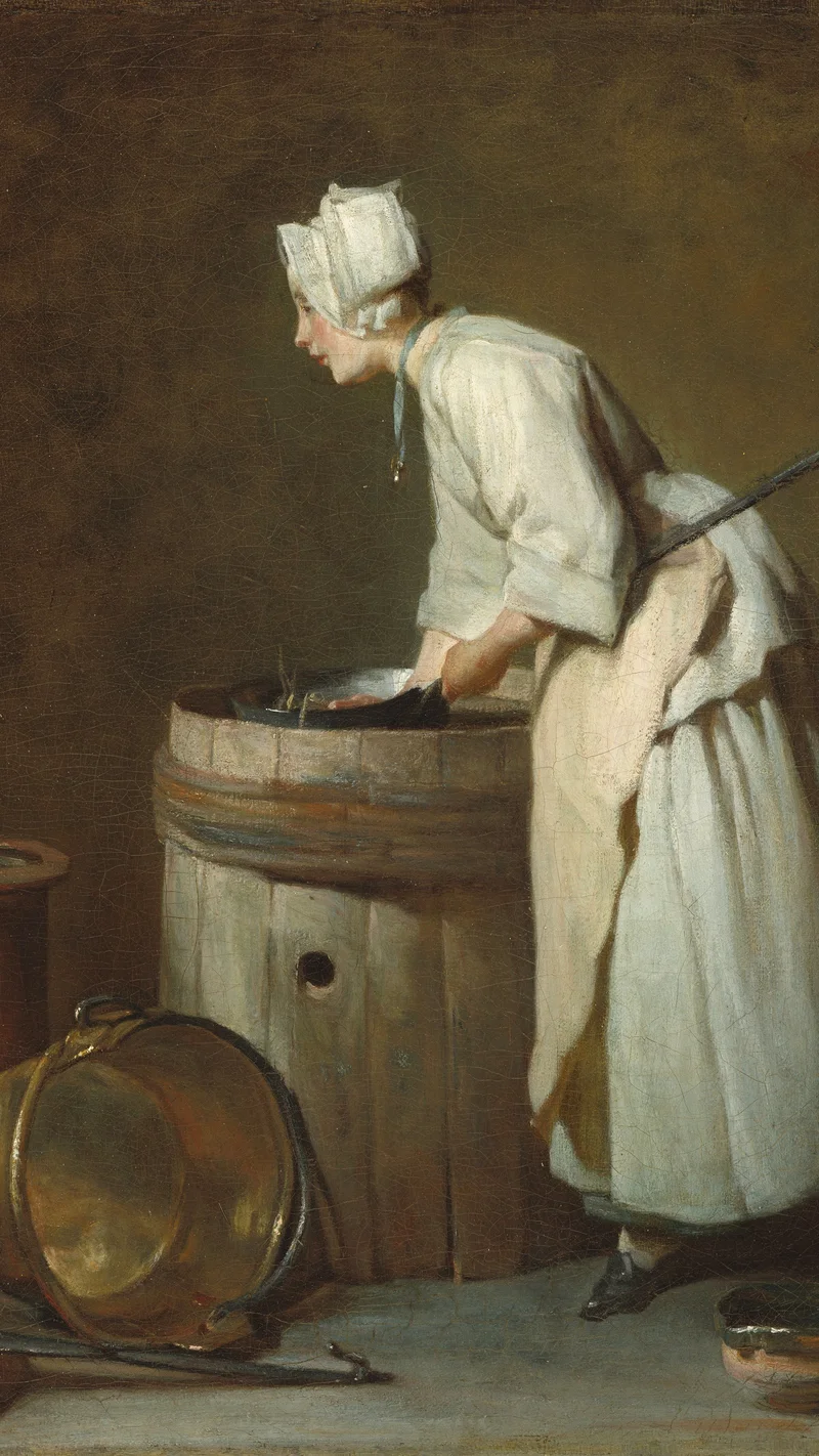 Jean-Baptiste-Siméon Chardin — The Scullery Maid