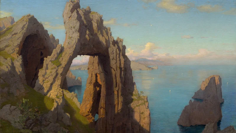 William Haseltine — Natural Arch at Capri
