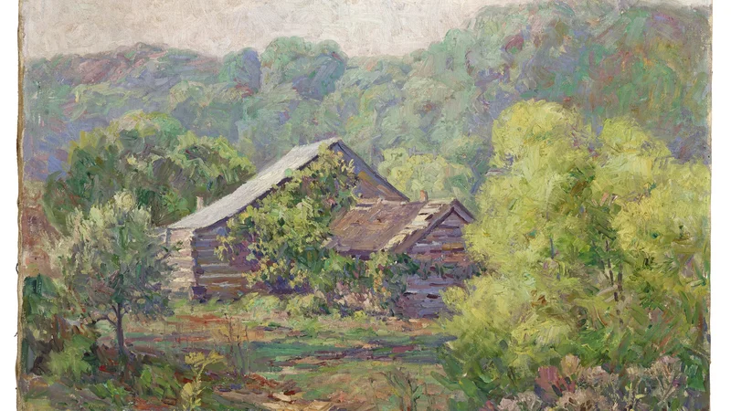Will Vawter — Barnes Cabin on Owl Creek, Brown County