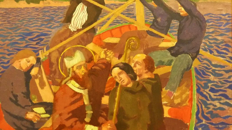 Maurice Denis — Saint in a Barque