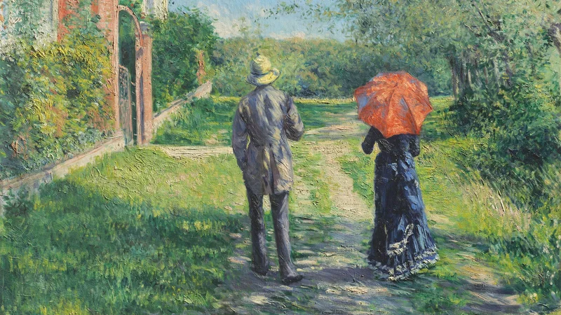 Gustave Caillebotte — The Uphill Path