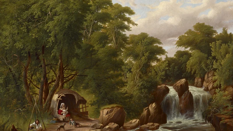 Thomas Glessing — Landscape with Figures