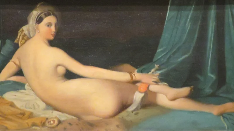 Jean-Auguste-Dominique Ingres — Odalisca