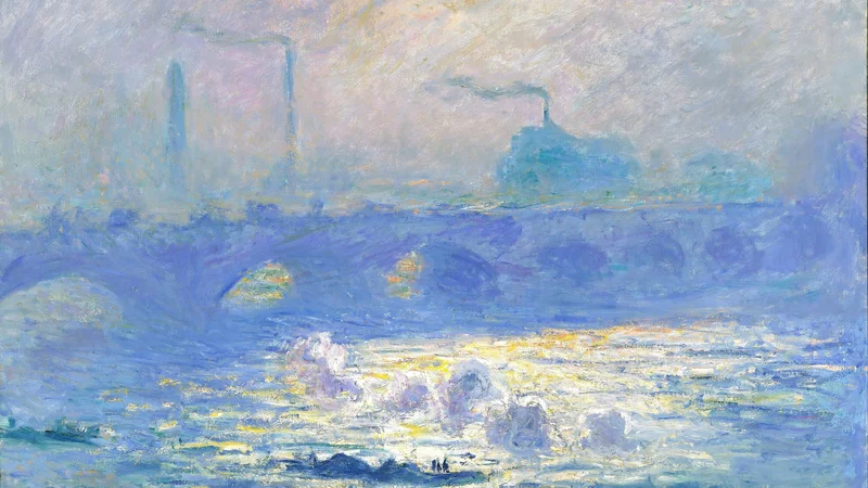 Claude Monet — Waterloo Bridge, Sunlight Effect