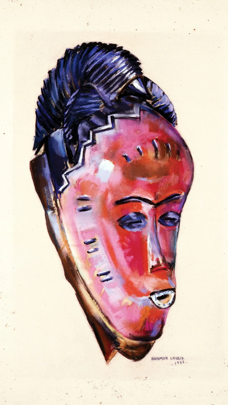 Norman Lewis — Baule Mask