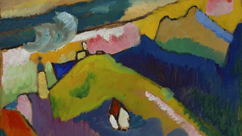 Murnau - Mountain Landscape with Church