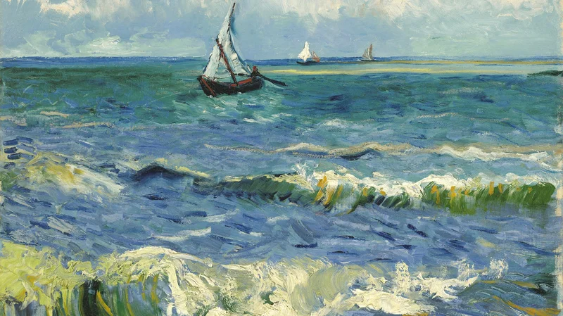 Vincent van Gogh — Seascape near Les Saintes-Maries-de-la-Mer