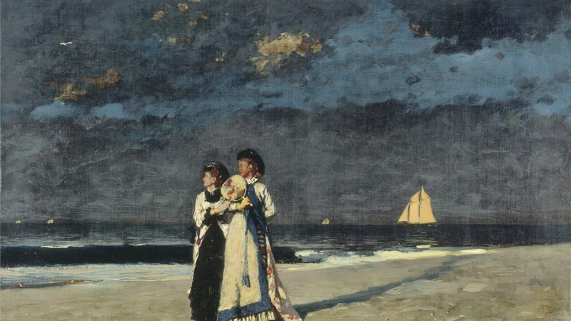 Winslow Homer — Promenade on the Beach