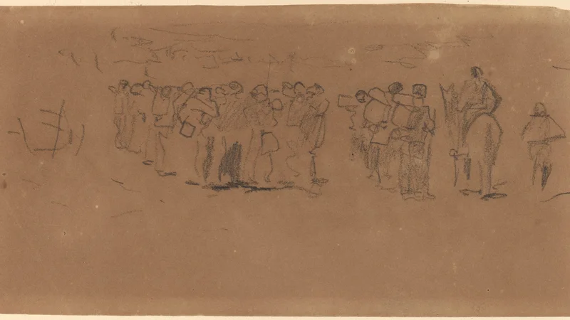 Winslow Homer — Preparing for the March