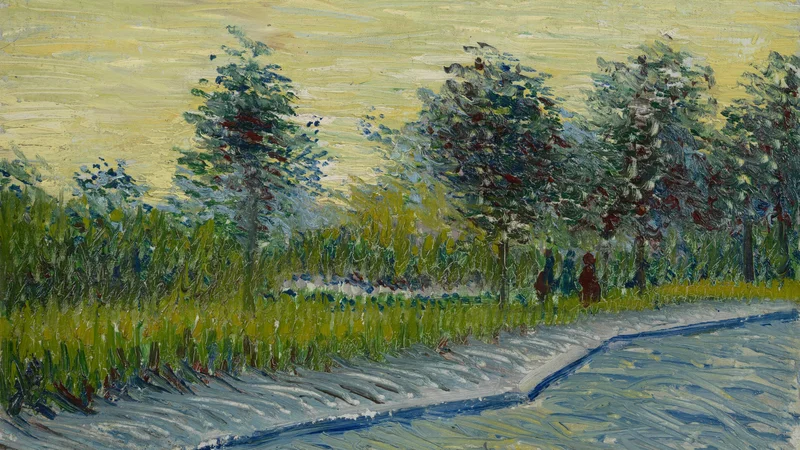 Vincent van Gogh — Square Saint-Pierre at Sunset