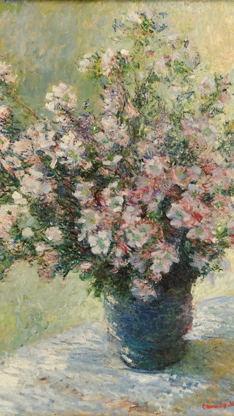 Claude Monet — Vase of Flowers