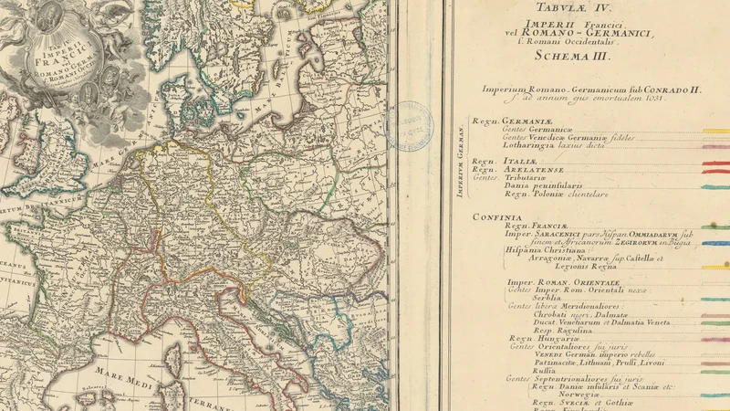 Tabula IV: Imperii Francici vel Romano-Germanici, Schema III