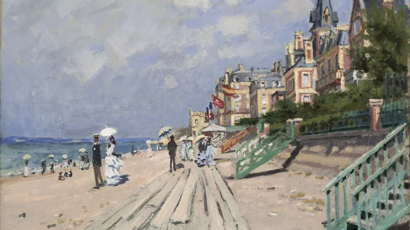 La playa de Trouville 1948.116
