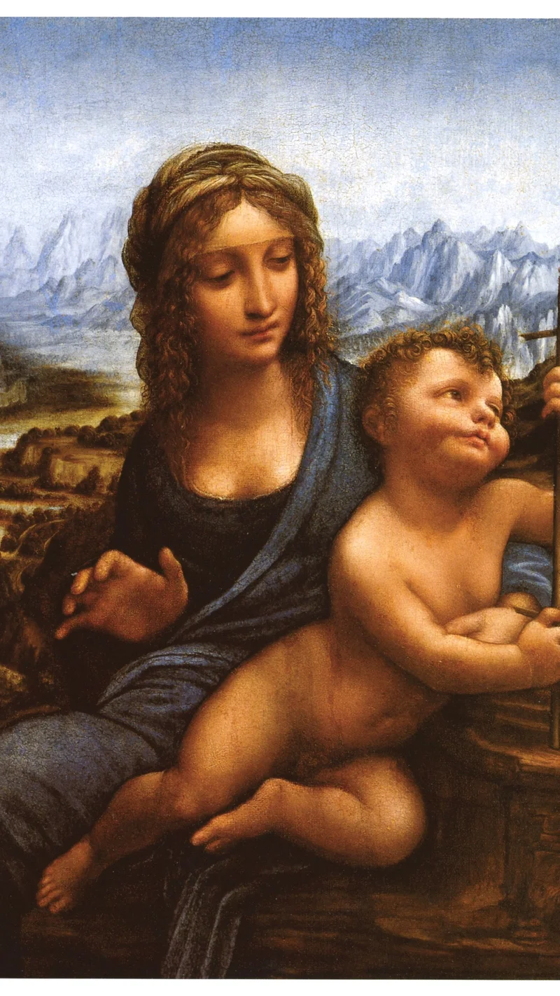 Leonardo da Vinci — Madonna of the Yarnwinder