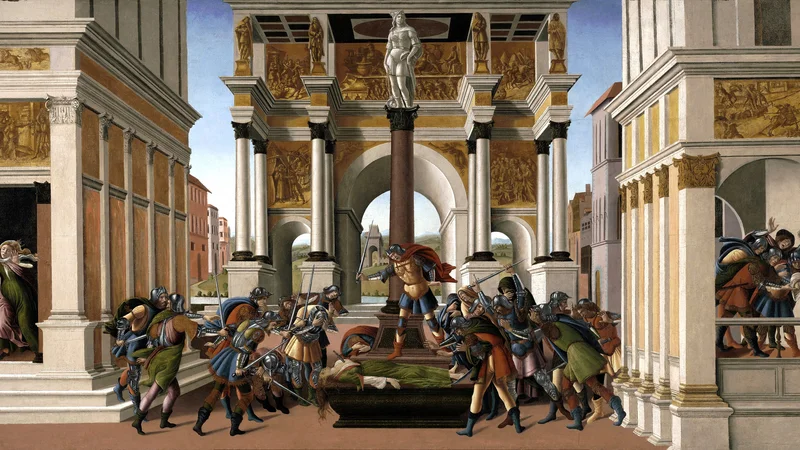 Sandro Botticelli — The Story of Lucretia