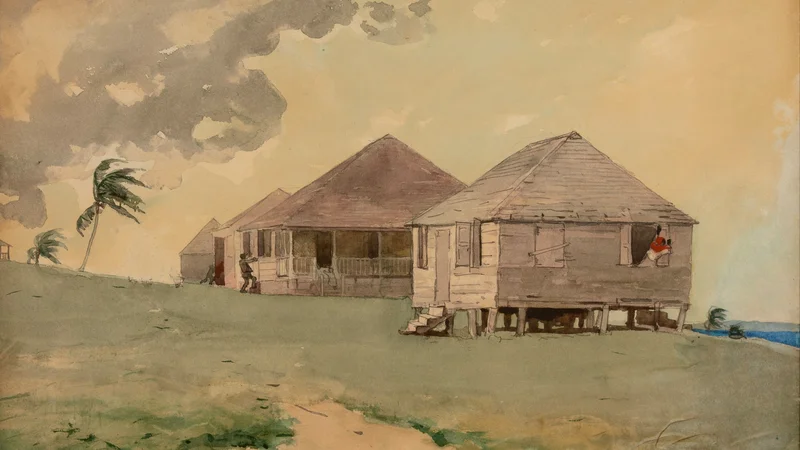 Winslow Homer — Tornado, Bahamas