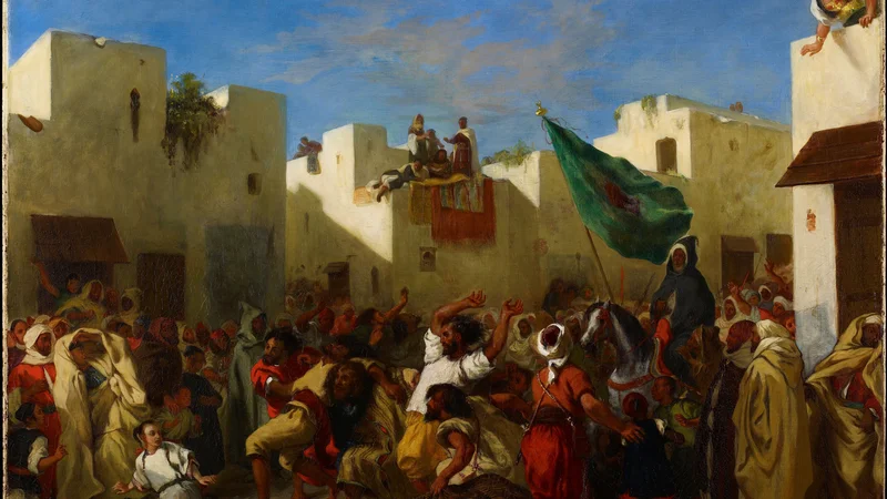 Featured artwork by Eugène Delacroix
