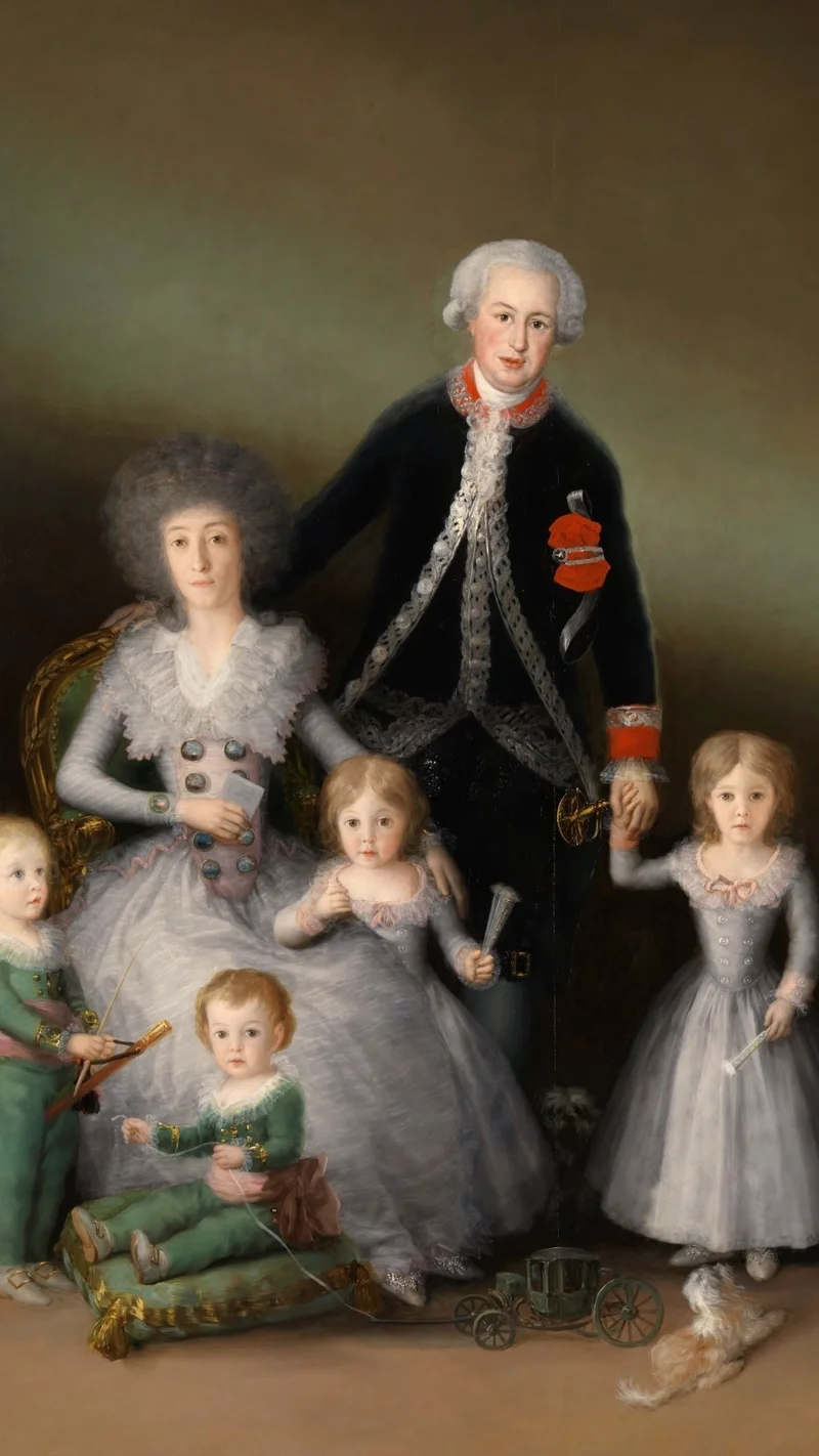Francisco Goya — The Duke and Duchess of Osuna and their Children