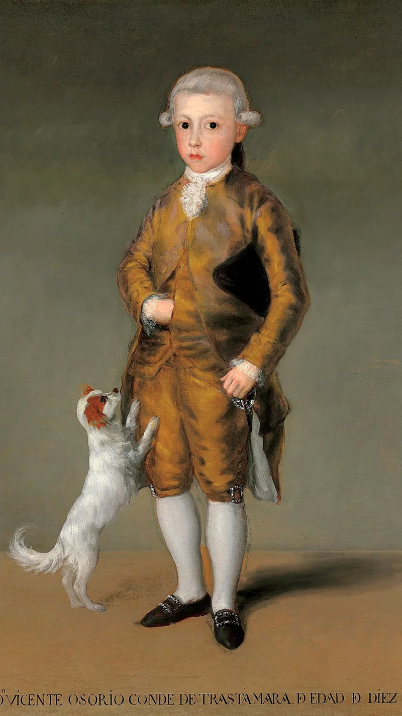 Francisco Goya — Vicente Isabel Osorio de Moscoso y Álvarez de Toledo, Count of Trastamara