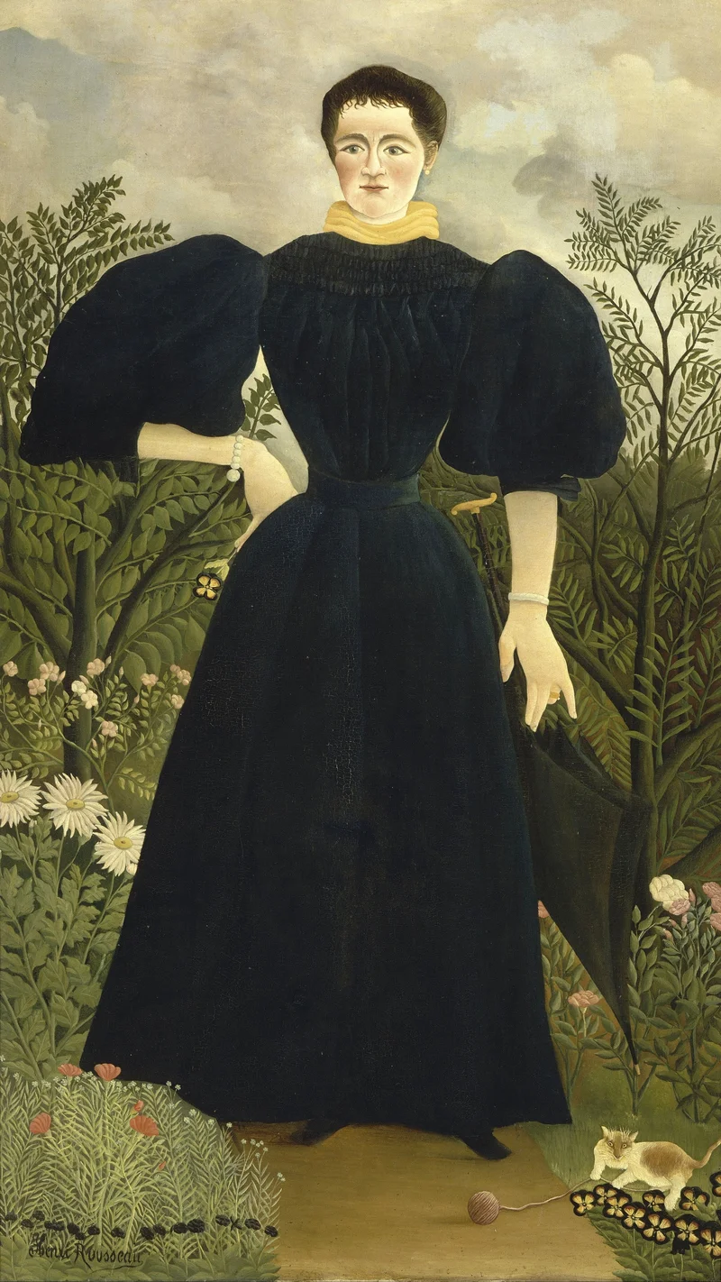 Henri Rousseau — Porträt von Madame M.