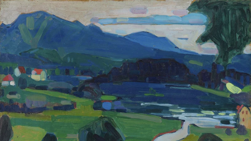 Wassily Kandinsky — Murnau - View over the Staffelsee